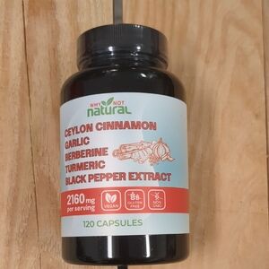 Ceylon Cinnamon & Turmeric Capsules - Orange Label